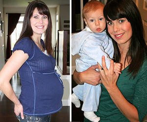 Annie success story of reducing belly after baby birth