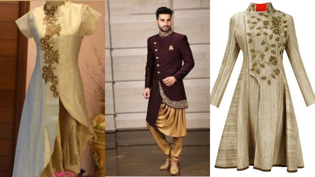 Make Women Dress from Mens Indo western